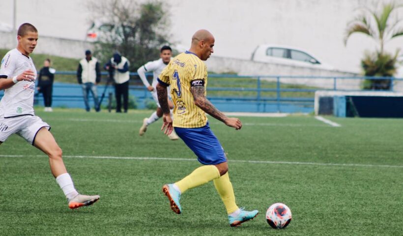 Jogo entre São José EC e EC São Bernardo em Santo André pela Copa Paulista. Foto: Matheus Previde/EC São Bernardo