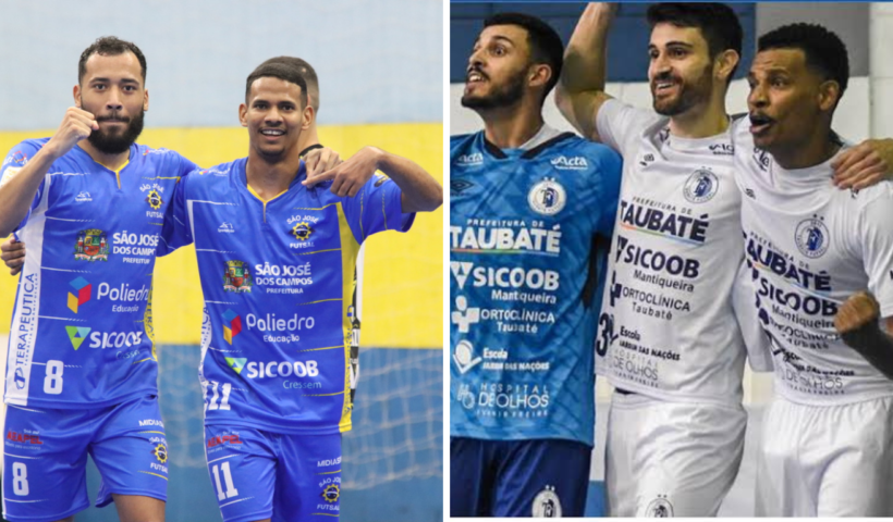 O São José Futsal empata com o Taubaté pelo primeiro jogo da Final da LPF •  São José Futsal