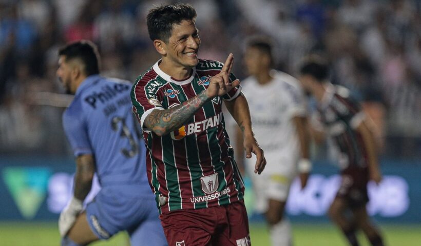 Atacante German Cano. Fluminense estreia no Mundial de Clubes contra o Al Ahly, do Egito