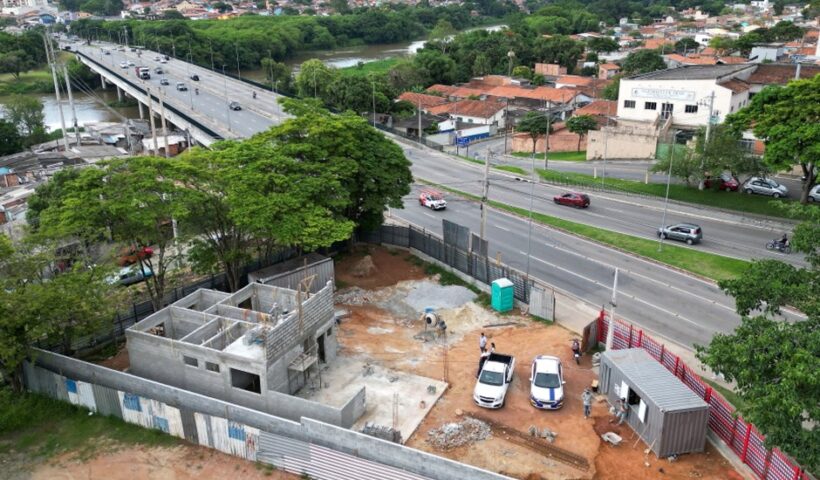 Local aonde será a base do Samu e do Corpo de Bombeiros na região norte de São José dos Campos