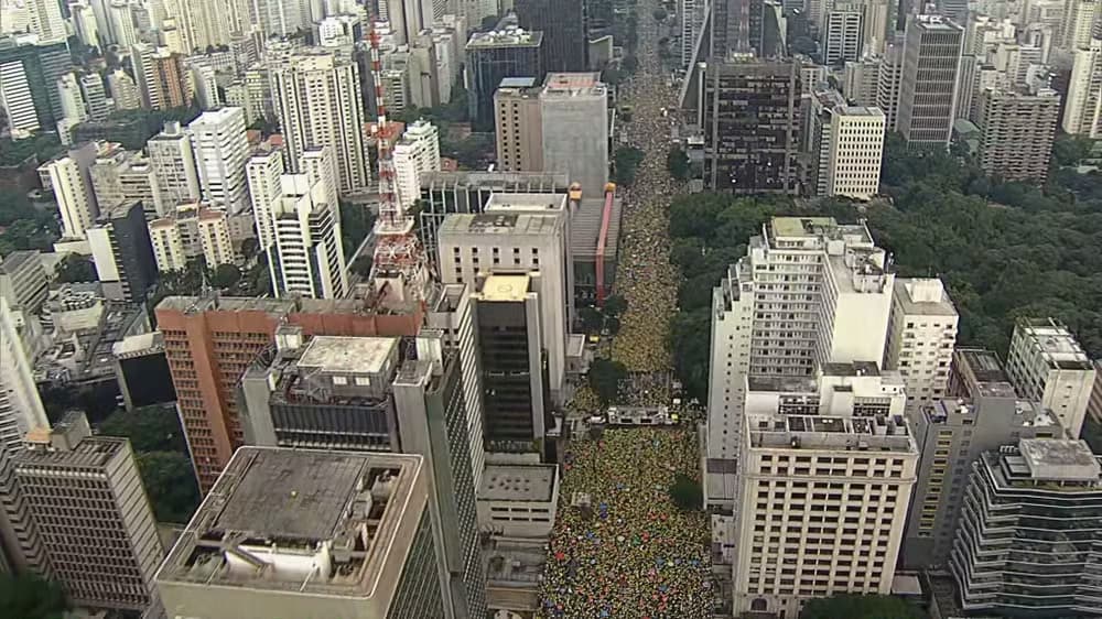 Ato Pró Bolsonaro Reune Milhares Na Avenida Paulista