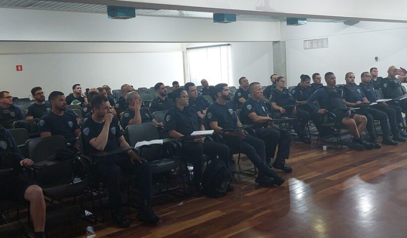 São José realiza capacitação para guardas municipais. Foto: PMSJC