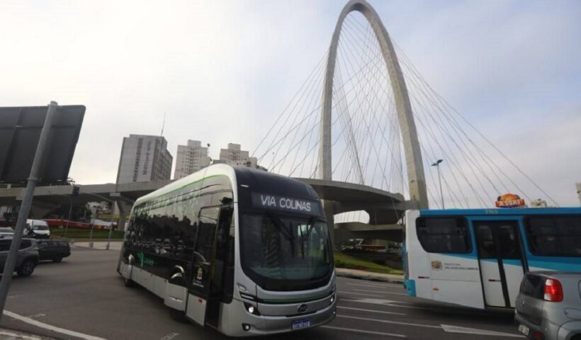 Pela 5ª vez, Urbam publica edital para locação de ônibus elétricos em SJC